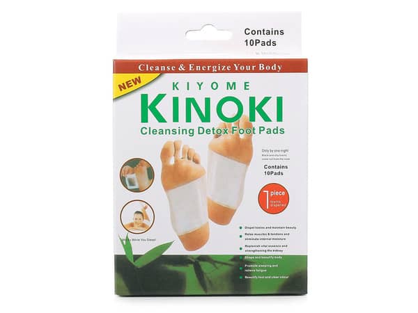 Kinoki – Patchs Détox pour les Pieds | Éliminez les Toxines Pendant votre Sommeil !