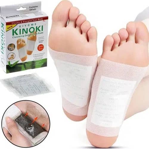 Kinoki – Patchs Détox pour les Pieds | Éliminez les Toxines Pendant votre Sommeil !