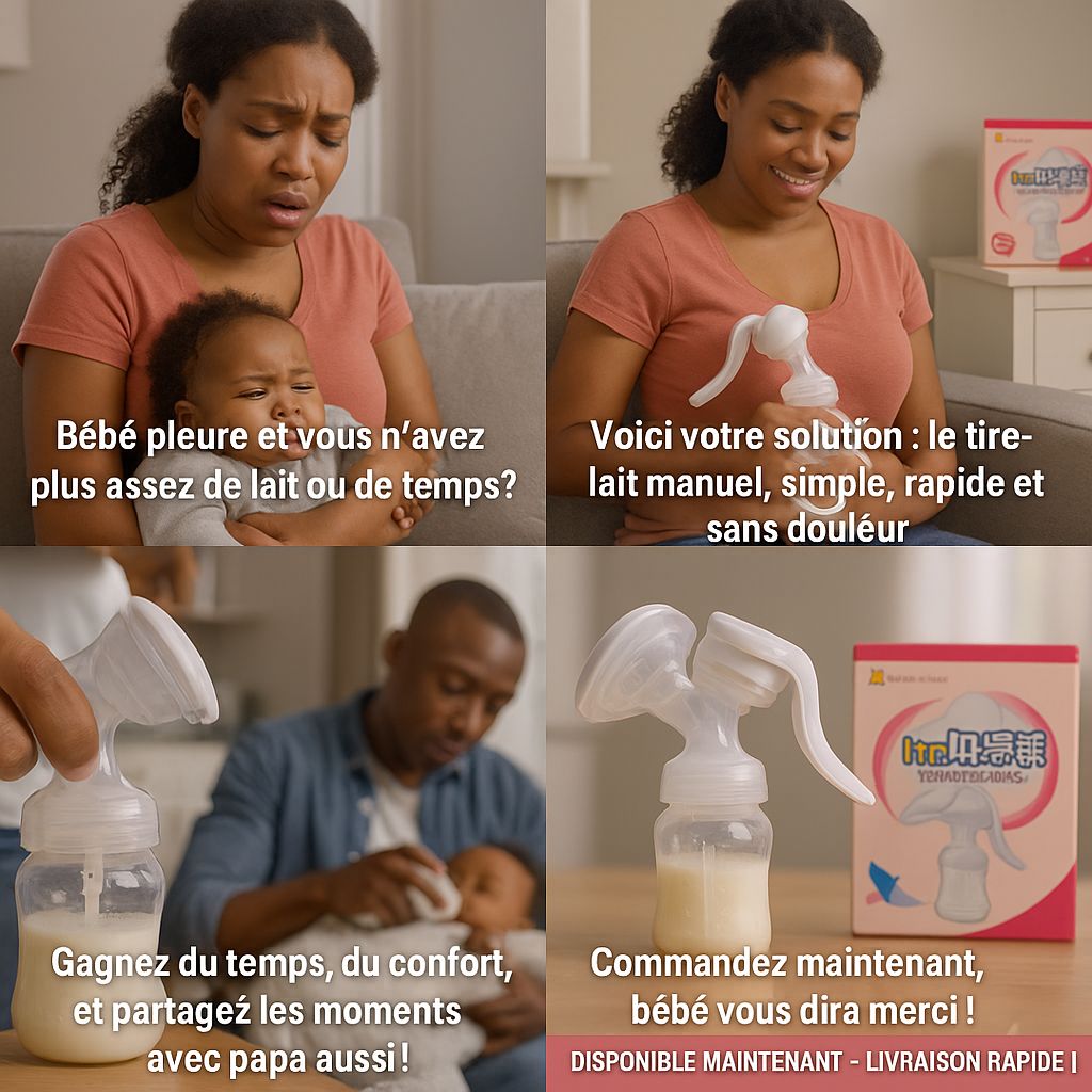 Tire-lait Manuel Confort & Efficacité Facile à Utiliser